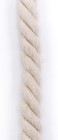 50 Feet 0 6    15 Mm Natural Triple-strand Twisted Cotton Rope