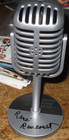 Rene Rancourt Autograph Signed Microphone Coa Boston Bruins Coa 1976-2018