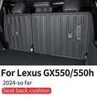 For 2024 2025 Lexus Gx550 Gx Upgraded Accessories Trunk Seat Back Protective Pad