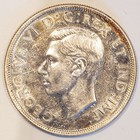 1945 Canada 5 5 Silver Dollar Xf Cleaned Key Date