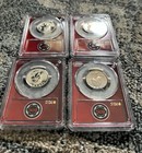 1962 Washington Silver Proof Quarter  Pcgs  Pr67