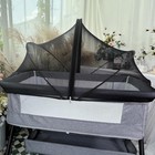Dusharkfun Baby Crib Mosquito Net Tent For Insects bugs cats Out  Toddler Bed