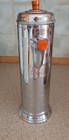 Vtg Krome Kraf Chrome  Bakilite Cocktail Shaker C1930s Art Deco Vg 12 5  3 Parts