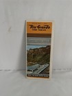 Railroad Train Track System Timetable  Rio Grande Royal Gorge Tunnel Route 1958