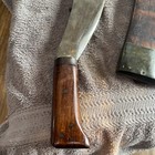 Vintage Wwi Military 20  Collins  1005 Bolo Machete Knife W  Tooled Sheath