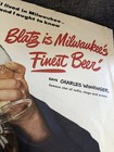 1950s Blatz Beer Magazine Advertisement Milwaukee s 1st Bottled Beer 10 1 2 X 13