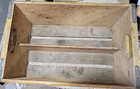 Vintage Coca Cola Wooden Crate 18 x 12  Reinforced Yellow Sturdy Not Sure Bottle