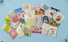 25-assorted Greeting Cards W envelopes Mixed Occasion Lot