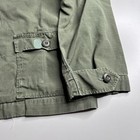 80s Vintage Us Army Shirt Jacket Womens M 10 Green Cotton Field Military 8410