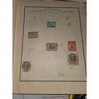 Vintage Scott Modern Postage Stamp Album Red Hardcover With Some Stamps