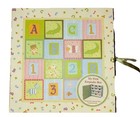 Baby Keepsake Box Newborn Memory Organizer With 9 Compartments Green 8 5   