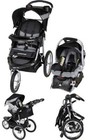 Baby Trend Expedition Jogger Travel System Canopy Cup Holders Infant Car Seat