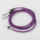 Hi-end 7n Occ Silver Plated Copper Wire Headphone Upgrade Cable For Focal Utopia
