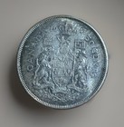 1964 Canada 50 Cents Canadian Silver Half Dollar