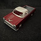 Vintage Friction Red Pickup Truck W  Box Works 6    Nos