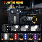 Wuben G5 Rechargeable Edc Flashlight Powerful Rgb Flashights 400 Lumens Portable