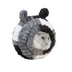 Hamster Bed Rabbit Guinea Pig Winter Warm Fleece Cage Nest Animal Sleeping House