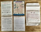 Vtg Lot Of 5  Vogart Hot Iron Transfer Patterns  Used cut Condition