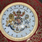 Royal Collection God Save Queen Elizabeth Ii 60th  Coronation Plate New