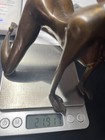 Naked Female Bronze Figurine Erotic Statue Art Deco Sculpture Original Figure