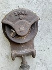 Vintage Cast Iron F e  Myers   Bro  Barn Door Roller - 3348