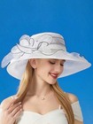 Kentucky Derby Tea Party Church Straw Sun Hat