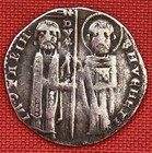 Medival Silver Coin Venetian Grosso Matapan Doge Reniero Zeno 1252-1268 278