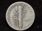 1945 Mercury  Silver Dime Coin   Free Shipping 