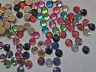 Craftbuddyus 500pcs 4mm Ab Mixed Color Diamante Flat Back Rhinestone Gems  Diy