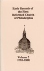 Early Records Of The First Reformed Church Of Philadelphia V1-2