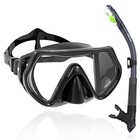  Professional Snorkeling Snorkel Diving Scuba Package Set With Anti-fog Coated 