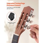 Kids Boys Girls Nylon String Classical Acoustic Guitar Pack - Natural