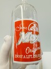 Vintage 1963 Moxie By Budd   s Bev 26 Oz Ad Soda Bottle Newport  Nh