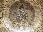 10 Inch Green Tara-tibetan Singing Bowl From Nepal  Healing Bowls  singing Bowl 