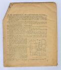 1908 Mccall Sewing Pattern New Old Store Stock Factory Folded Sz  3 Yrs   9649