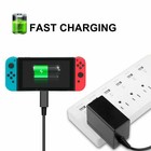Fast Charger Cable For Nintendo Switch lite Ac Adapter Power Supply Type C