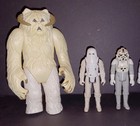 Vintage Kenner Star Wars Empire Strikes Back Lot Of 9 Wampa Lando Han At-at