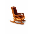 Vintage Wooden Rocking Chair Pin Cushion Sewing Notion Holder Handmade
