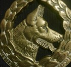 Vintage Oversized The German Shepherd Harness Horse Brass   jee    Wow Your Walls 
