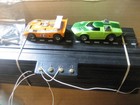 Ho Scale Aurora Slot Car Set  1327 California Oval Complete W Cars    Tested  