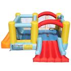 Jump  n Slide Bouncer Inflatable Jumper Bounce House Plus Basketball Soccer