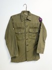 Vintage 60s Og 107 Shirt Vietnam War Era Identified Named 7th Army Patch