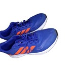 Adidas Men s Lace-up Low Top Athletic Sneakers Blue orange white Aj1087