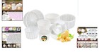 Versatile 7-piece Cheese Making Kit - Bpa-free Soft Cheese Molds Included
