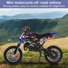 49cc Two-stroke Kids Off-road Motorcycle   Gas-powered Dirt Bike Racer