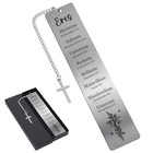  Bookmark Gifts - Bible Verse Metal Book Marks Religious Spanish Christian