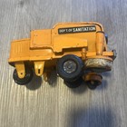 1950 s Vintage Dept Of Sanitation Sweeper Tin Litho Friction Toy  Japan Vg