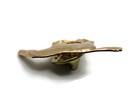 Running Horse Pin Equestrian Riding Sport Ranch Gold Tone