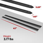 Yakima Tracks 42 In  Roof Rack System W plusnuts  Compatible W streamline Towers
