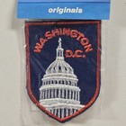 Vintage Washington Dc Patch - Voyager Embroidered Souvenir Travel Nos Capitol